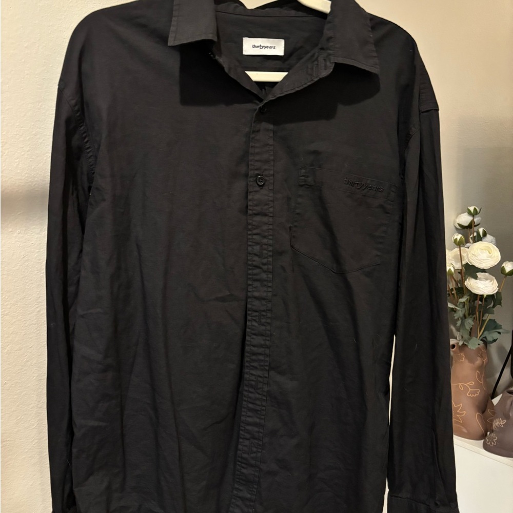 Thirty Years Women's Black Shirt